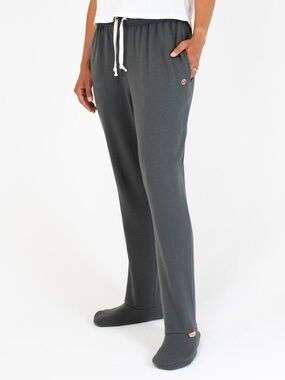 Feejays Unisex Dark Gray Fleece Footed Jogger Sweatpants Large